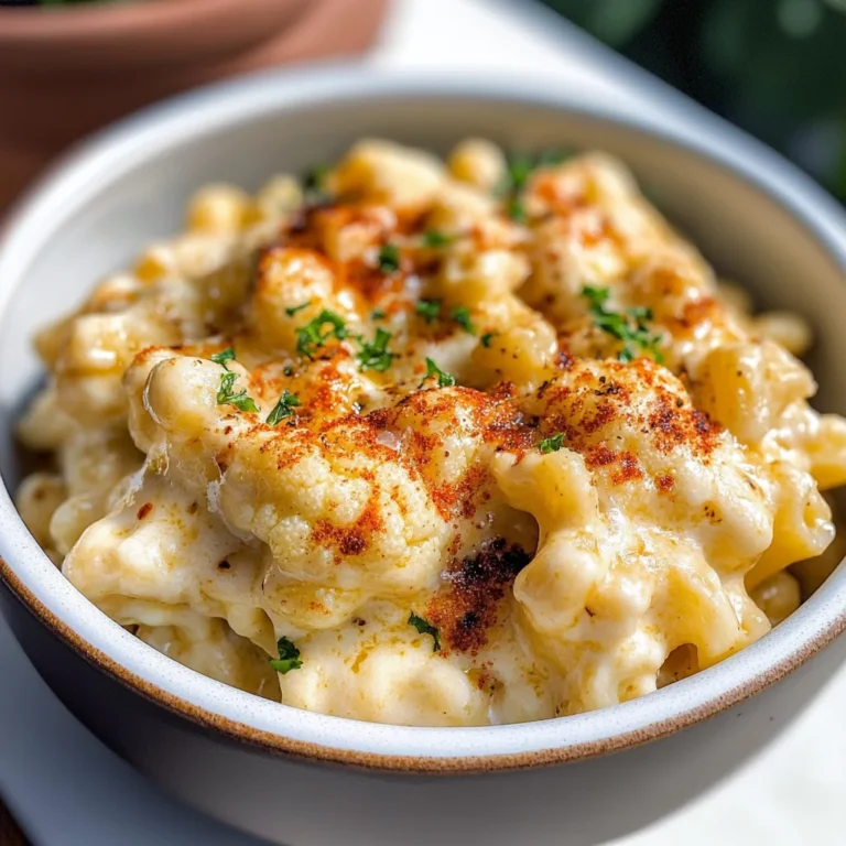 The Best Cauliflower Mac and Cheese