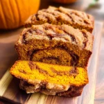 Cinnamon Swirl Pumpkin Bread Mini Loaves