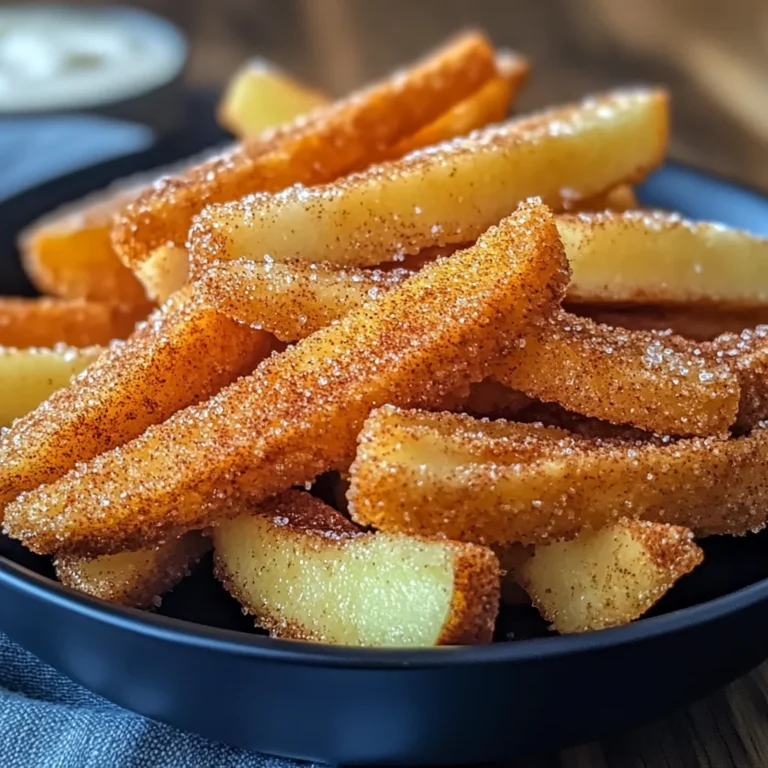 Crispy Air Fryer Apple Fries