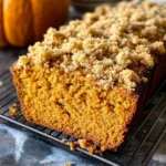 Easy Pumpkin Bread with Crumb Topping