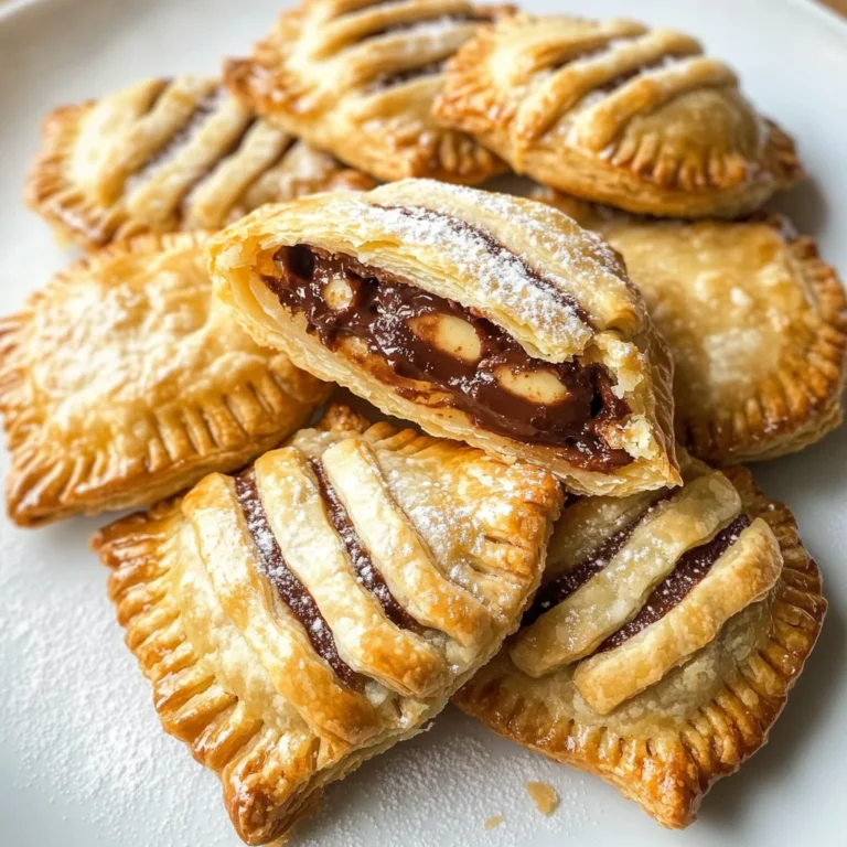 Nutella Mummy Hand Pies