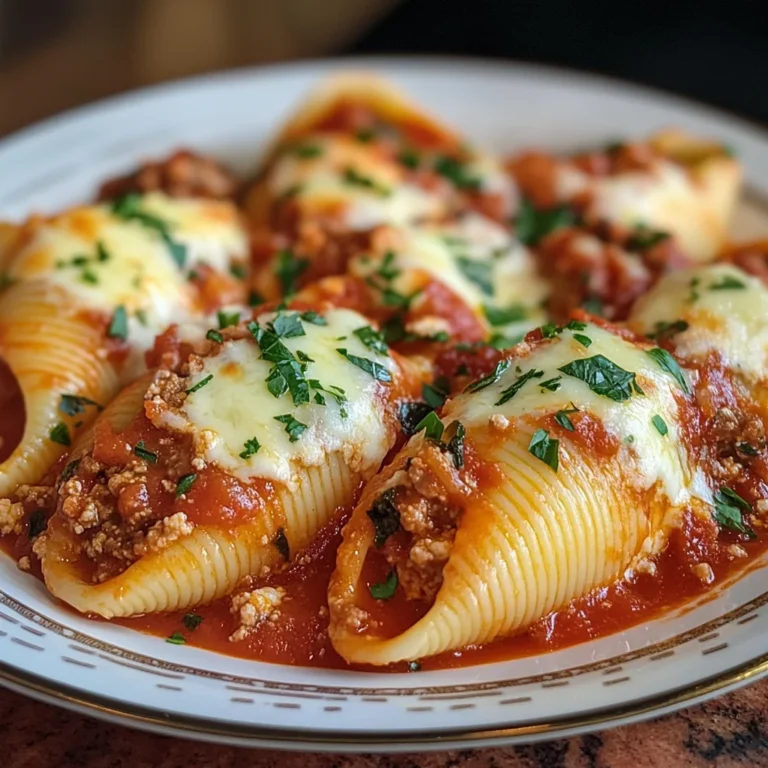 Stuffed Shells with Meat