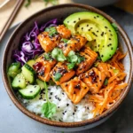 Bang Bang Salmon Rice Bowls