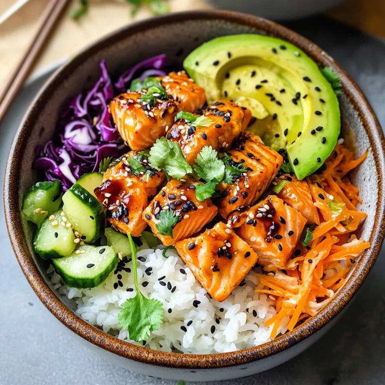 Bang Bang Salmon Rice Bowls