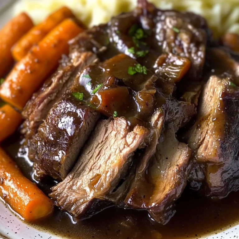Crock Pot Chuck Roast (SO tender & easy!)