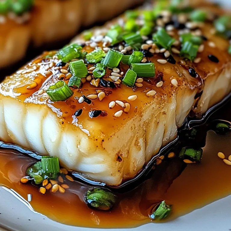 Easy Ginger Soy Cod – A Flavorful and Healthy Seafood Dish