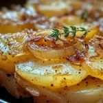 Savory French Onion Potato Bake