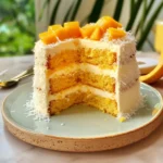 Vegan Mango Coconut Cake