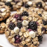 BLACKBERRY OATMEAL COOKIES