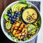 Creamy Citrus Dressing + Grilled Pineapple Salad