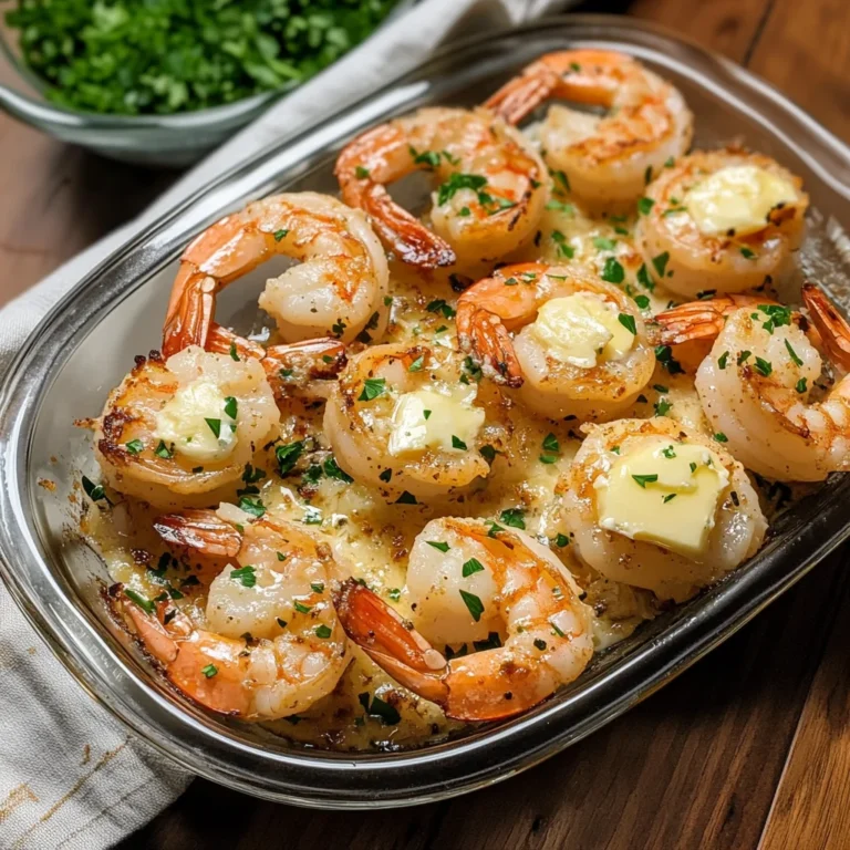 Garlic Parmesan Roasted Shrimp Recipe