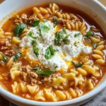Irresistible Lasagna Soup