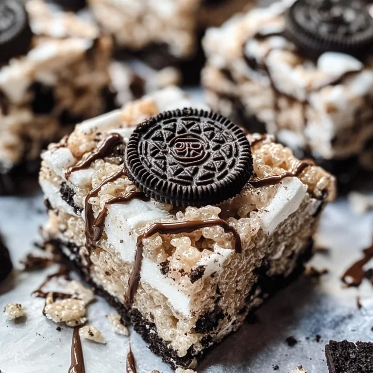 Oreo Rice Krispies Treats