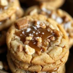 Salted Caramel Crunch Cookies