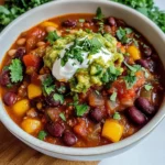 Simple Crockpot Vegetarian Chili Recipe