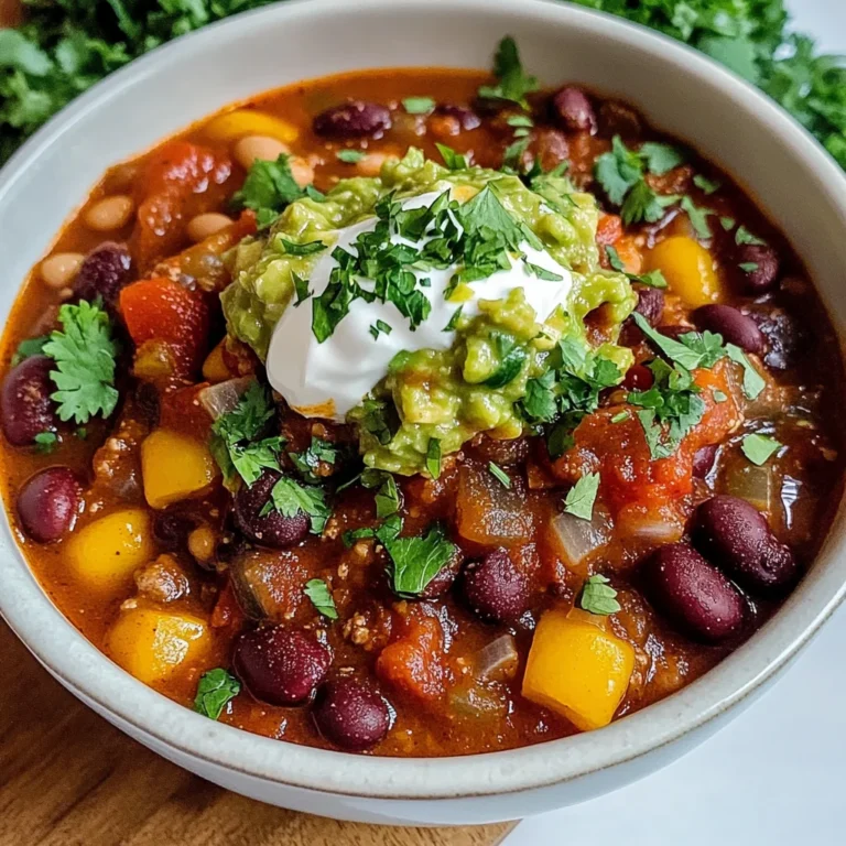 Simple Crockpot Vegetarian Chili Recipe