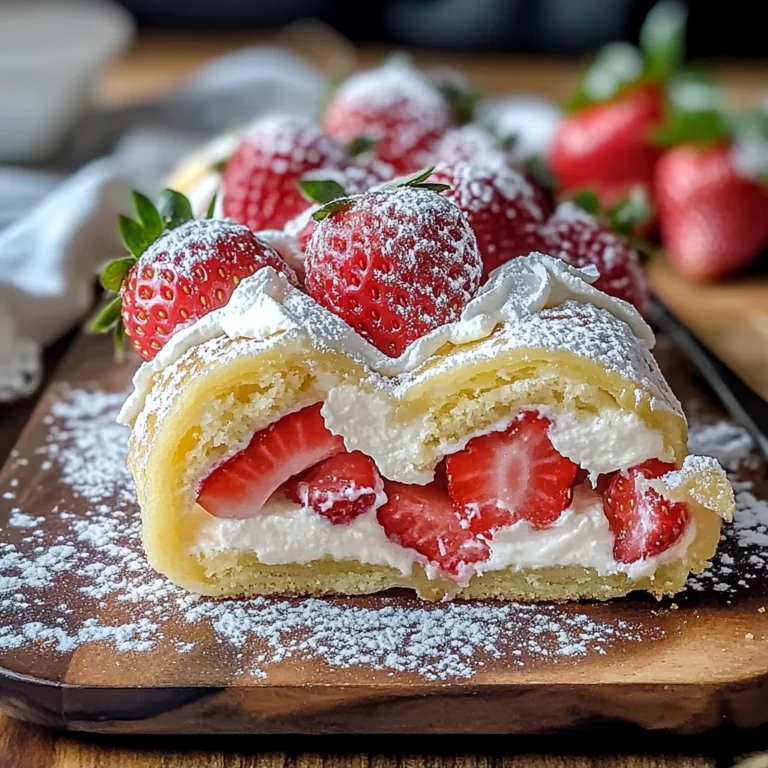 Strawberry Shortcake Cheesecake Rolls