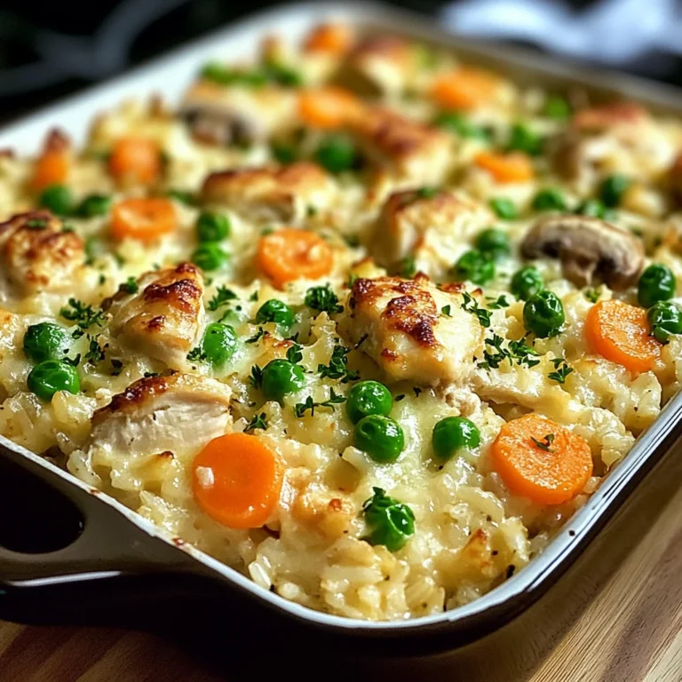 Best Chicken and Rice Casserole