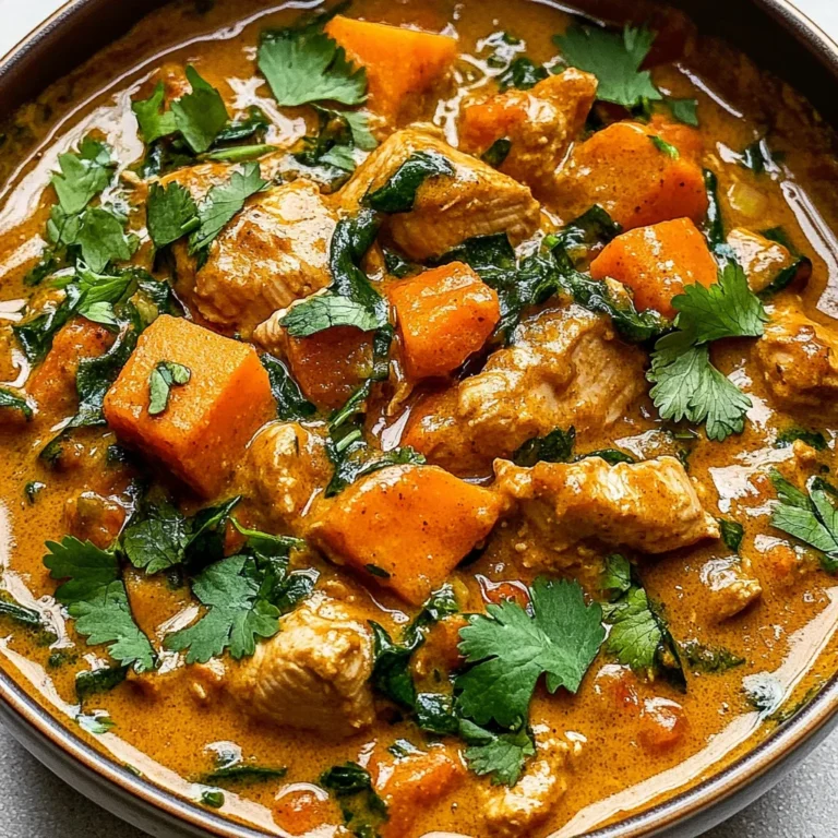 Chicken Sweet Potato Curry