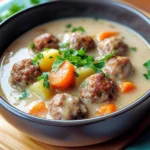 Delicious Swedish Meatball Soup Recipe