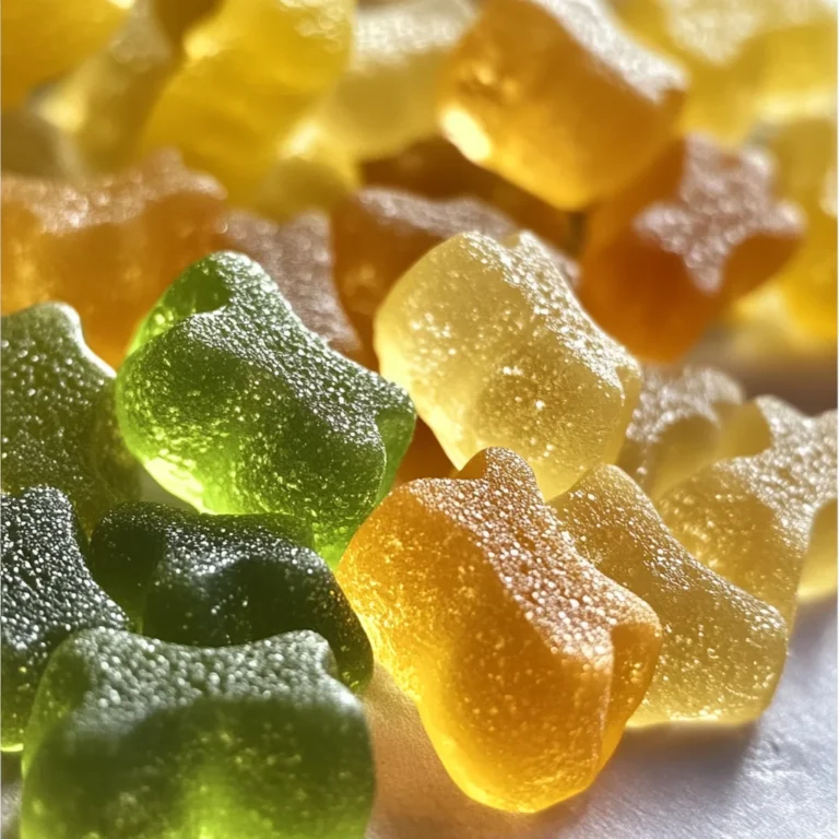 Green Tea, Lemon & Ginger Gummies