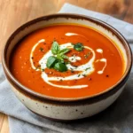 Roasted Tomato and Red Pepper Soup