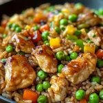Bang Bang Chicken Fried Rice