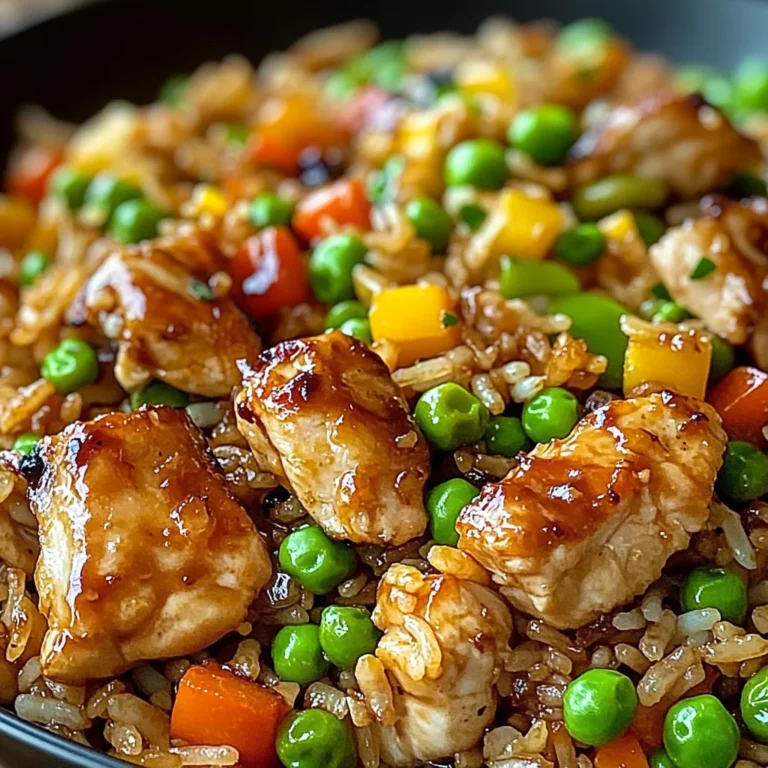 Bang Bang Chicken Fried Rice