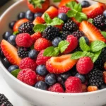Berry Salad with Mint