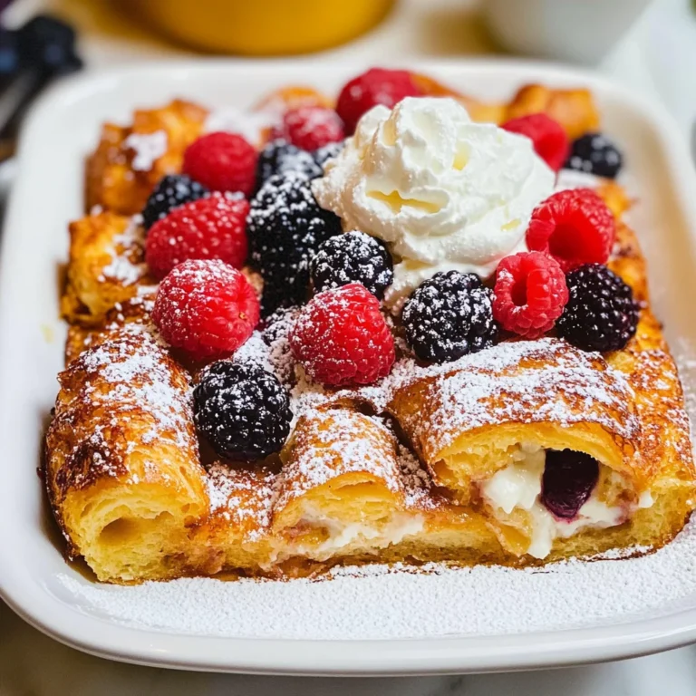 Croissant French Toast Bake