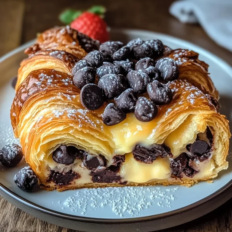 Decadent Chocolate Croissant Breakfast Bake You’ll Crave Daily