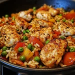 Easy Chicken Pepper Rice Skillet Recipe for Bold, Home-Cooked Flavor