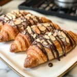 Easy Chocolate Almond Croissants