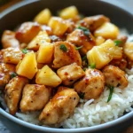 Easy Pineapple Chicken with Rice Everyone Loves