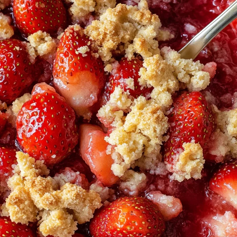 Easy Strawberry Crisp