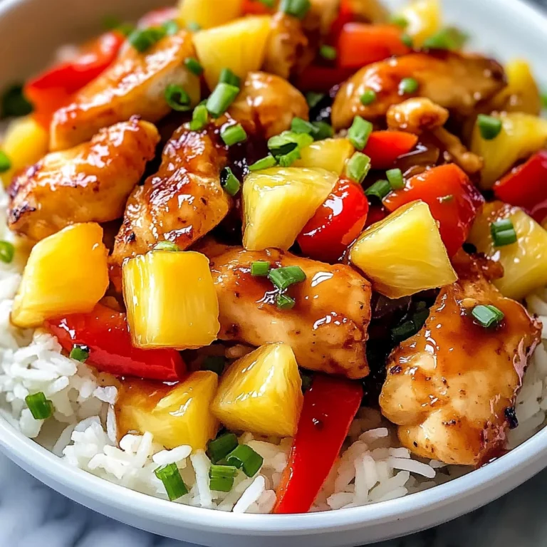 Hawaiian Pineapple Chicken