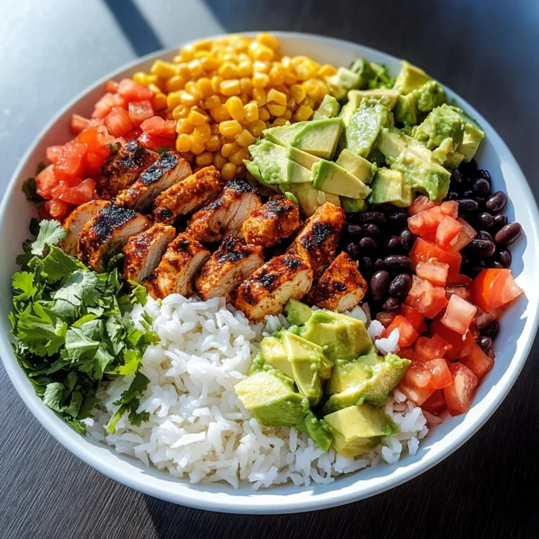 Honey Lime Chipotle Chicken Burrito Bowls