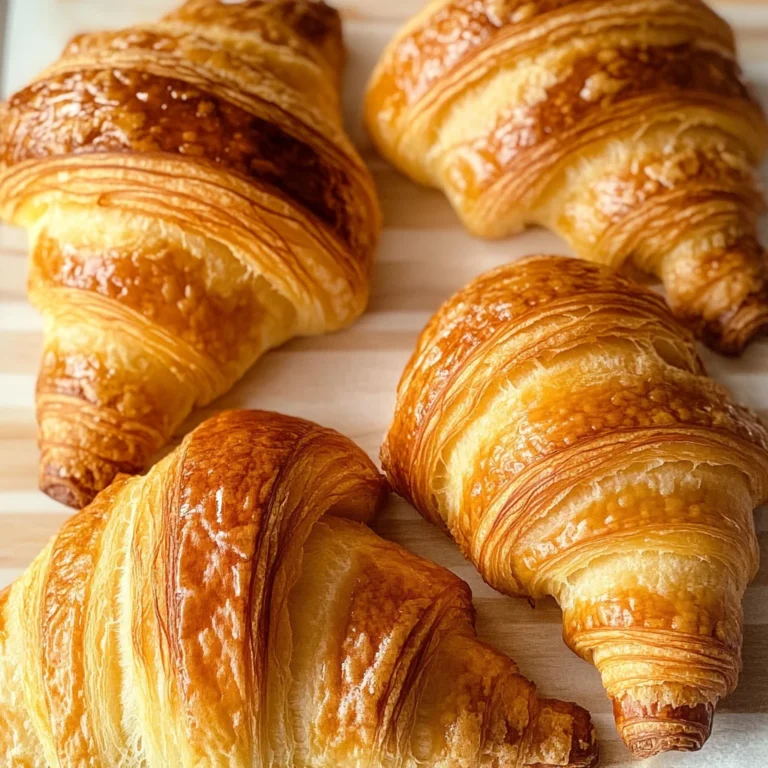 Indulge in Homemade Croissants