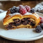 Indulgent Decadent Chocolate Croissant Breakfast Bake Delight