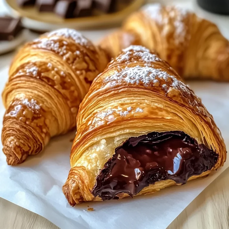 Irresistible Chocolate Croissants That Wow Everyone at Home