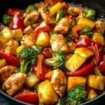 Pineapple Chicken Stir Fry