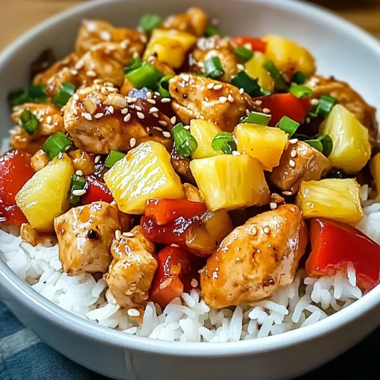 Pineapple Chicken & Rice: An Incredible Ultimate Recipe