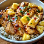 Pollo Piña Arroz