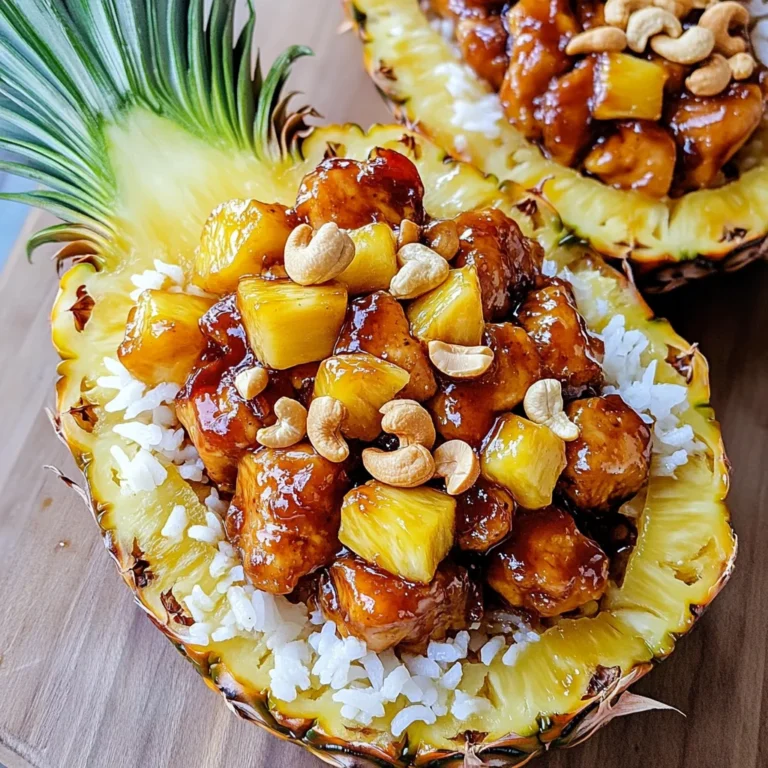 Sticky Pineapple Chicken