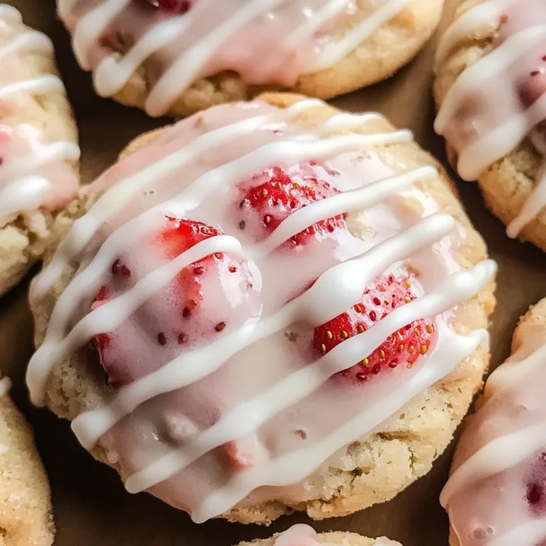 Strawberry Cookies