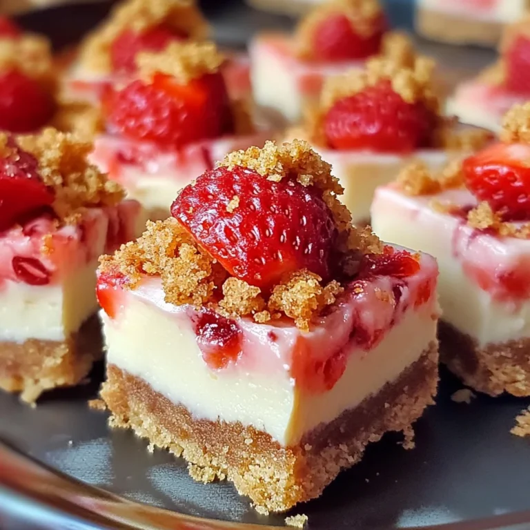 Strawberry Crunch Cheesecake Bites