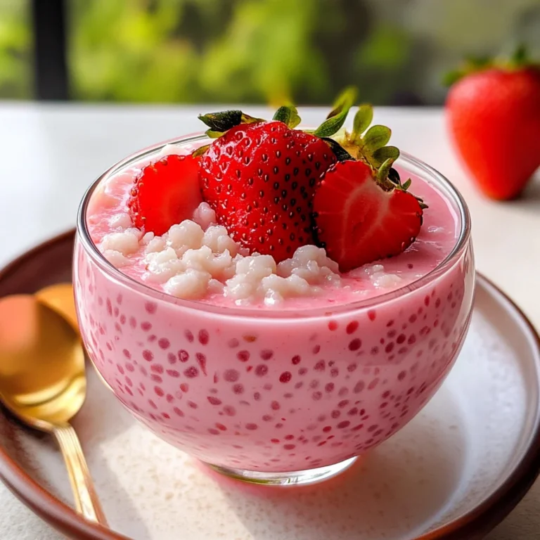 Strawberry Sago