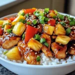 Teriyaki Pineapple Chicken Bowls: A Flavorful Delight!